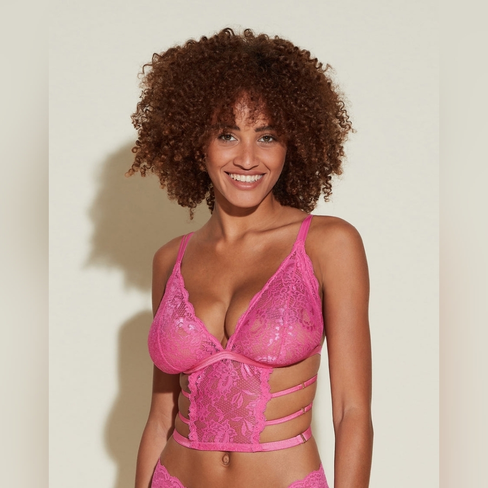 Cosabella ~ Never Say Never Tie Me Down Curvy cropped cami
